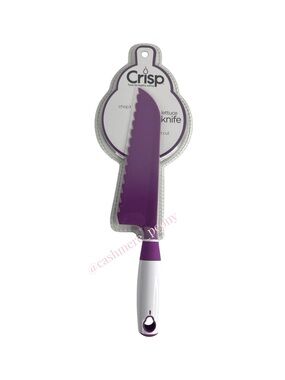 NEW Crisp Purple 7” Lettuce Chop & Cut Knife-Will Not Brown Lettuce!